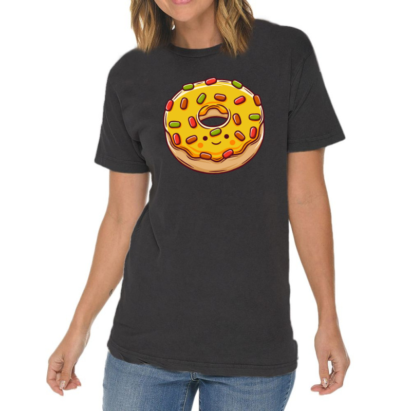 Kawaii Donut Vintage T-shirt | Artistshot