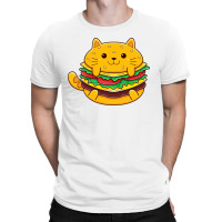 Cat Burger T-shirt | Artistshot