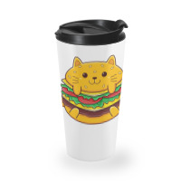 Cat Burger Travel Mug | Artistshot