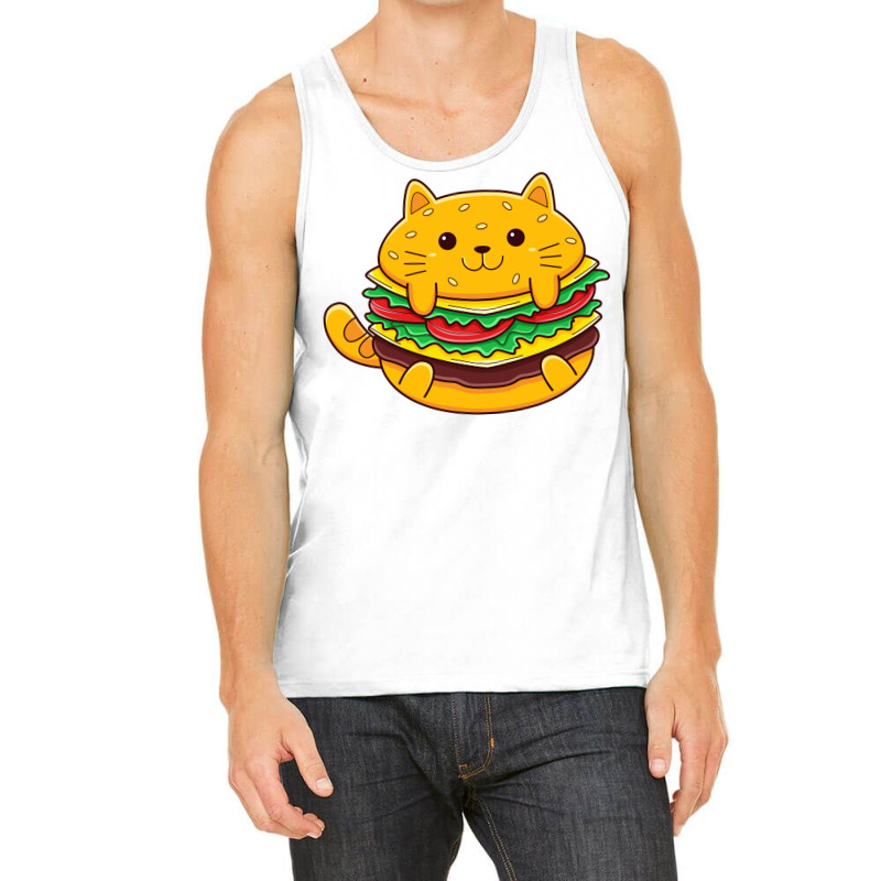 Cat Burger Tank Top | Artistshot