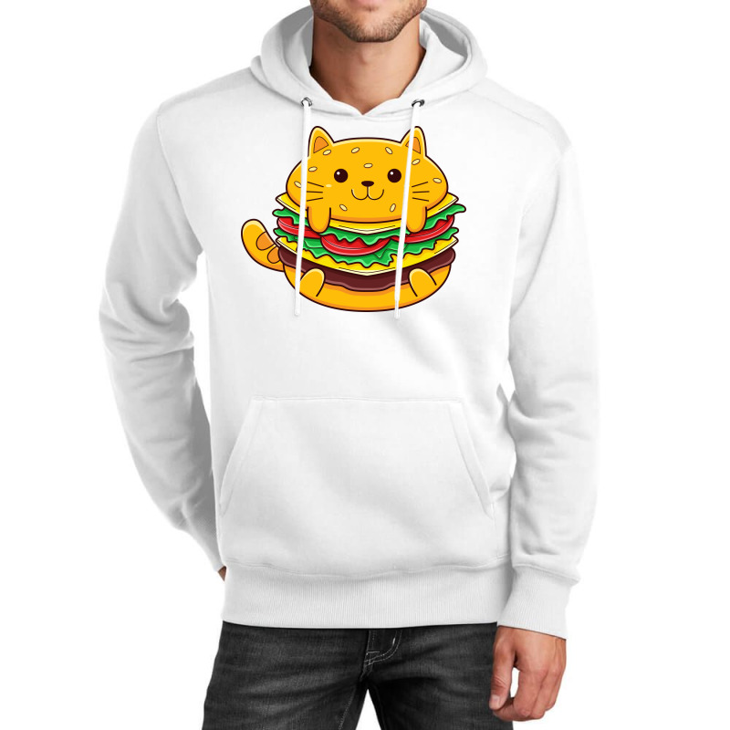 Cat Burger Unisex Hoodie | Artistshot