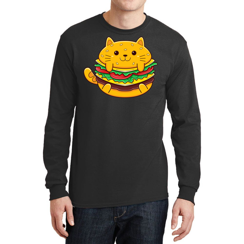 Cat Burger Long Sleeve Shirts | Artistshot