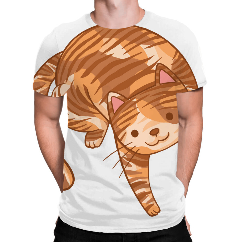Lazy Cat 01 All Over Men's T-shirt | Artistshot