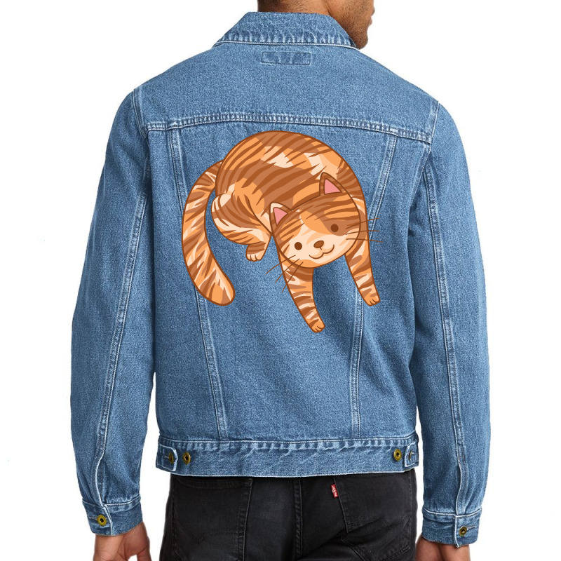 Lazy Cat 01 Men Denim Jacket | Artistshot