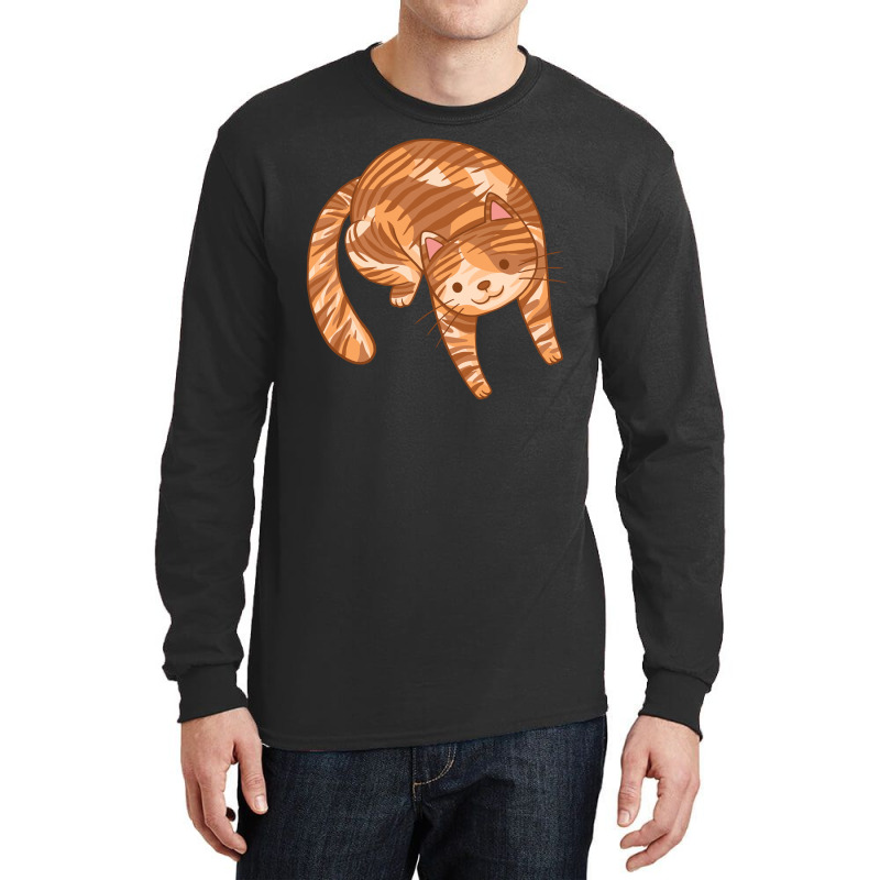 Lazy Cat 01 Long Sleeve Shirts | Artistshot