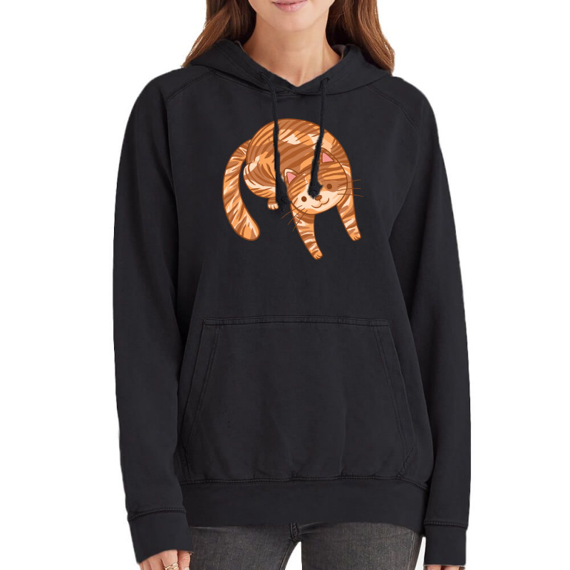 Lazy Cat 01 Vintage Hoodie | Artistshot