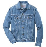 Woman Farmer Doodle Men Denim Jacket | Artistshot
