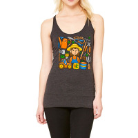 Woman Farmer Doodle Racerback Tank | Artistshot