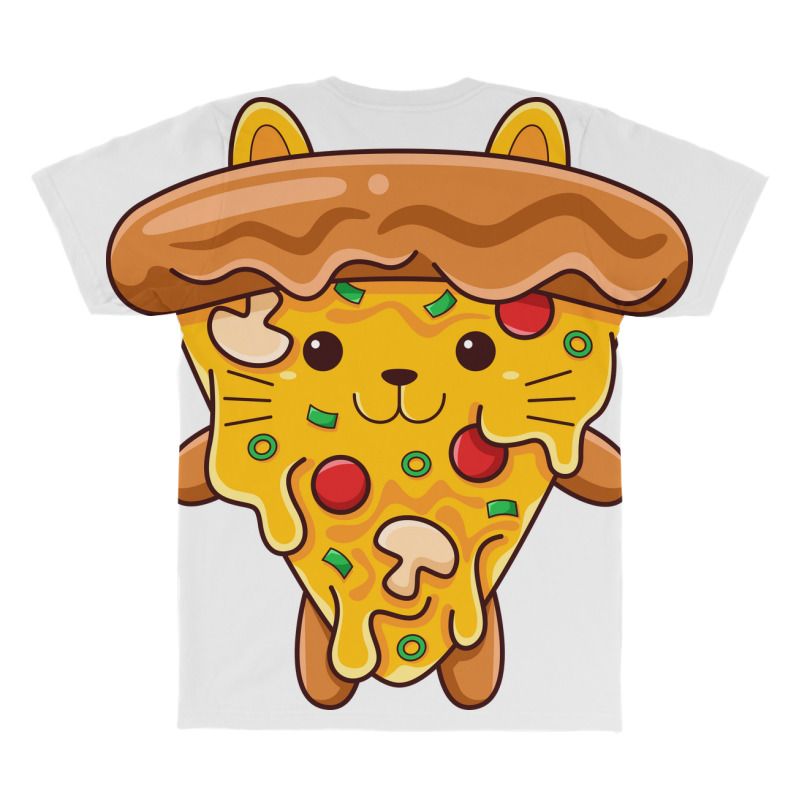 Cat Pizza All Over Men's T-shirt | Artistshot
