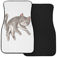 Lazy Cat 02 Front Car Mat | Artistshot