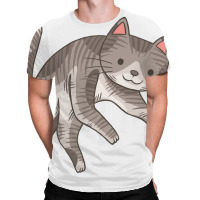 Lazy Cat 02 All Over Men's T-shirt | Artistshot