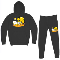 Yellow Cat Illustrator Profession Hoodie & Jogger Set | Artistshot