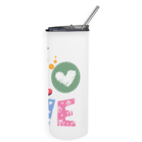 Love Spring,flowers,rain,love Skinny Tumbler | Artistshot