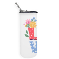 Love Spring,flowers,rain,love Skinny Tumbler | Artistshot