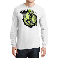 Alien Dunk Basketball Retro Style Long Sleeve Shirts | Artistshot