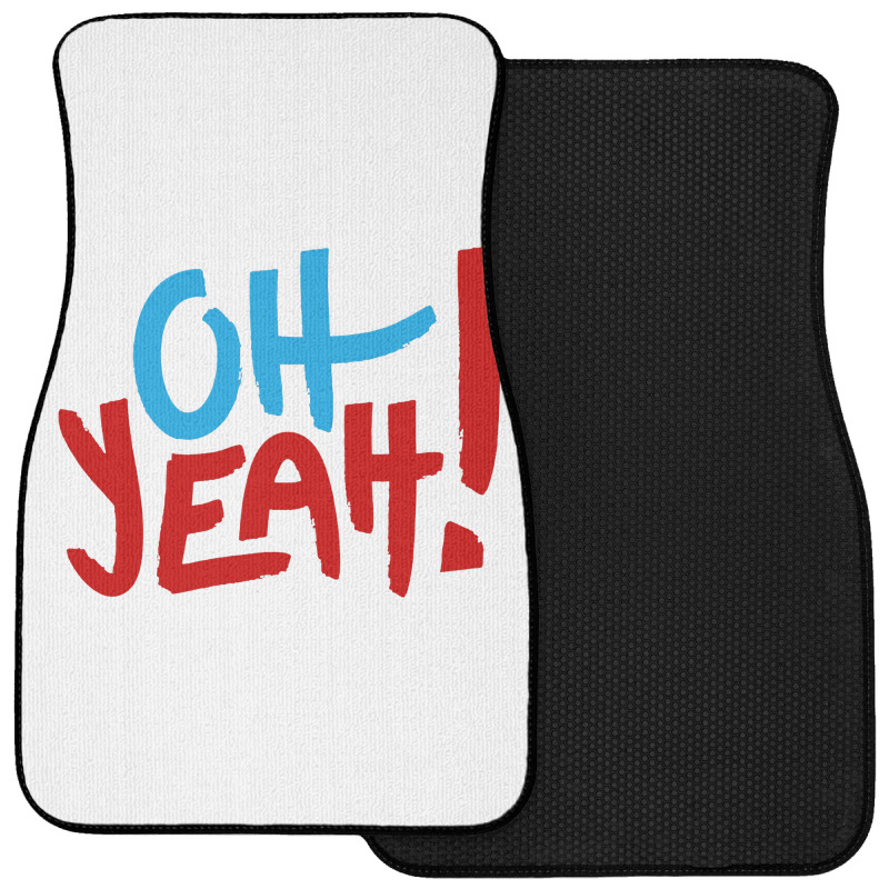 Oh Yeah Front Car Mat | Artistshot