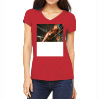 Alien Biopunk Blue Women's V-neck T-shirt | Artistshot