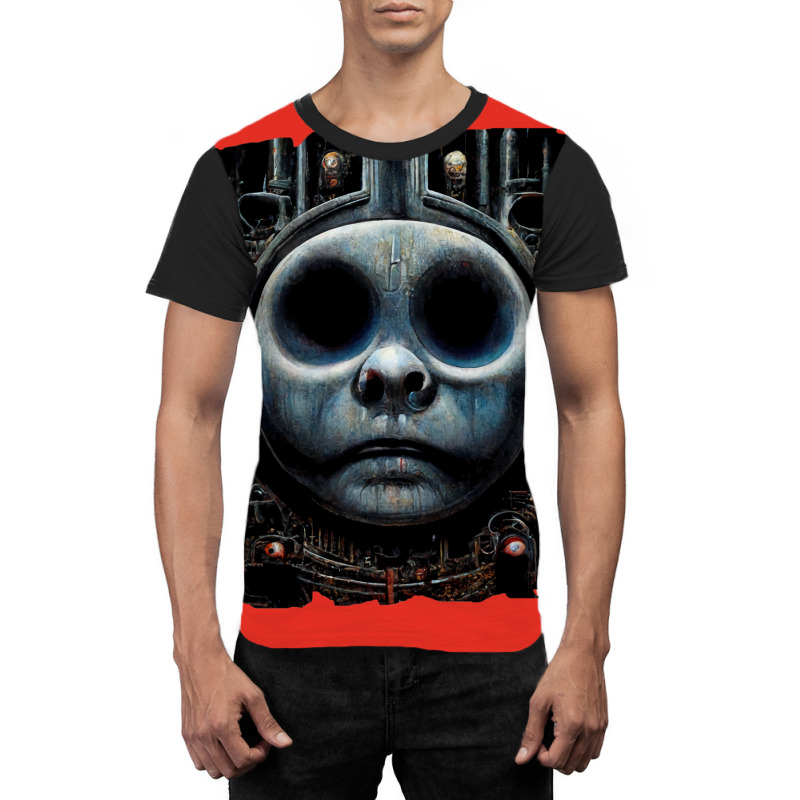 Hr Giger Thomas The Tank Engine Graphic T-shirt | Artistshot