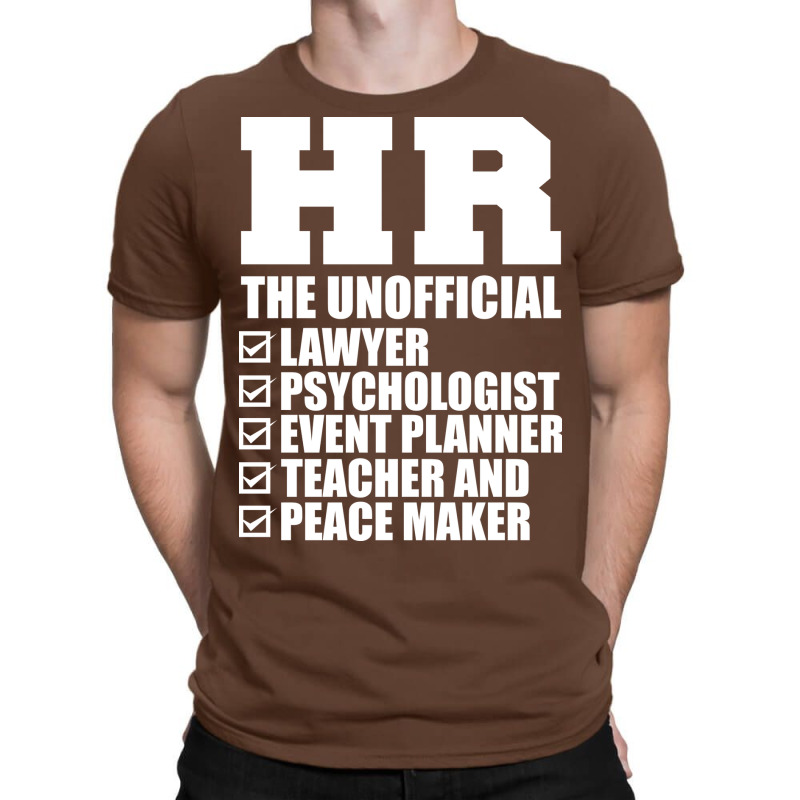 Hr The Un Lawyer Psychologist Event Planner Teache T-shirt | Artistshot