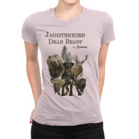 German Hunting Terriers Love Ladies Fitted T-shirt | Artistshot