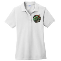 Iguana Master Angry Ladies Polo Shirt | Artistshot