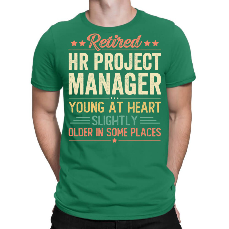 Retired Hr Project Manager Yellow T-Shirt by edelinbarhoc | Artistshot