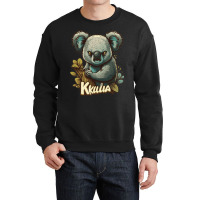 Koala Angry Crewneck Sweatshirt | Artistshot