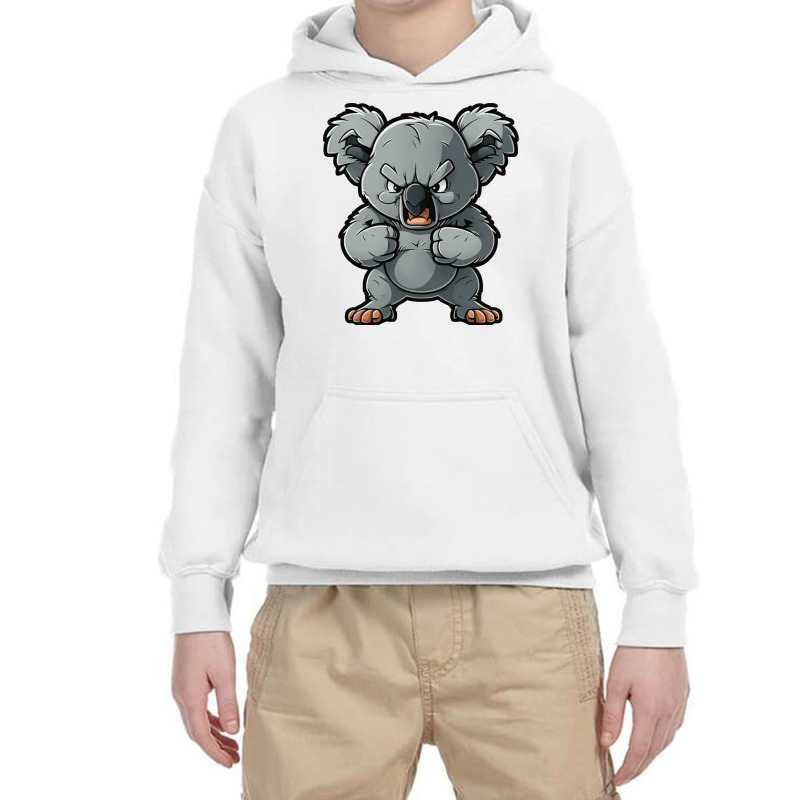 Koala Angry Youth Hoodie by NissimHouston109 | Artistshot