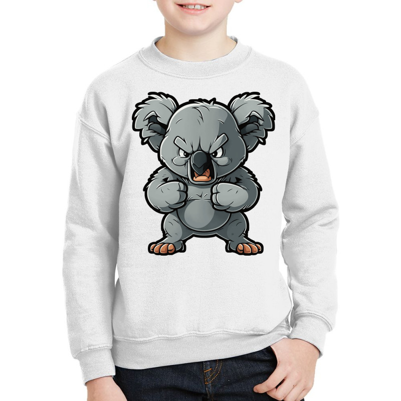 Koala Angry Youth Sweatshirt by NissimHouston109 | Artistshot