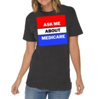 Ask Me About Medicare 80s (1) Vintage T-shirt | Artistshot