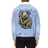 Koala Colour Unisex Sherpa-lined Denim Jacket | Artistshot