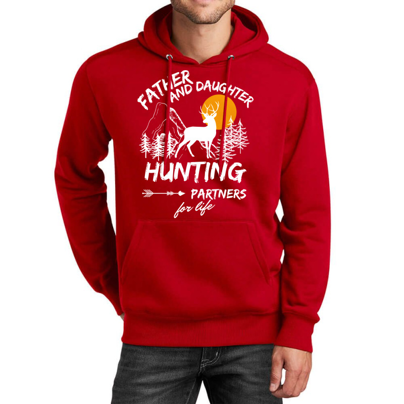 Father Daughter Hunting Partners Hipster Unisex Hoodie | Artistshot