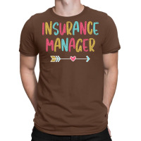 Insurance Manager Fun Casual Boho Design (1) T-shirt | Artistshot