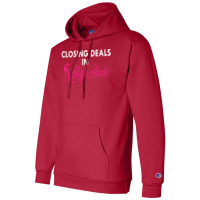 Real Estate Agent Closing Deals In High Heels (1) Champion Hoodie | Artistshot