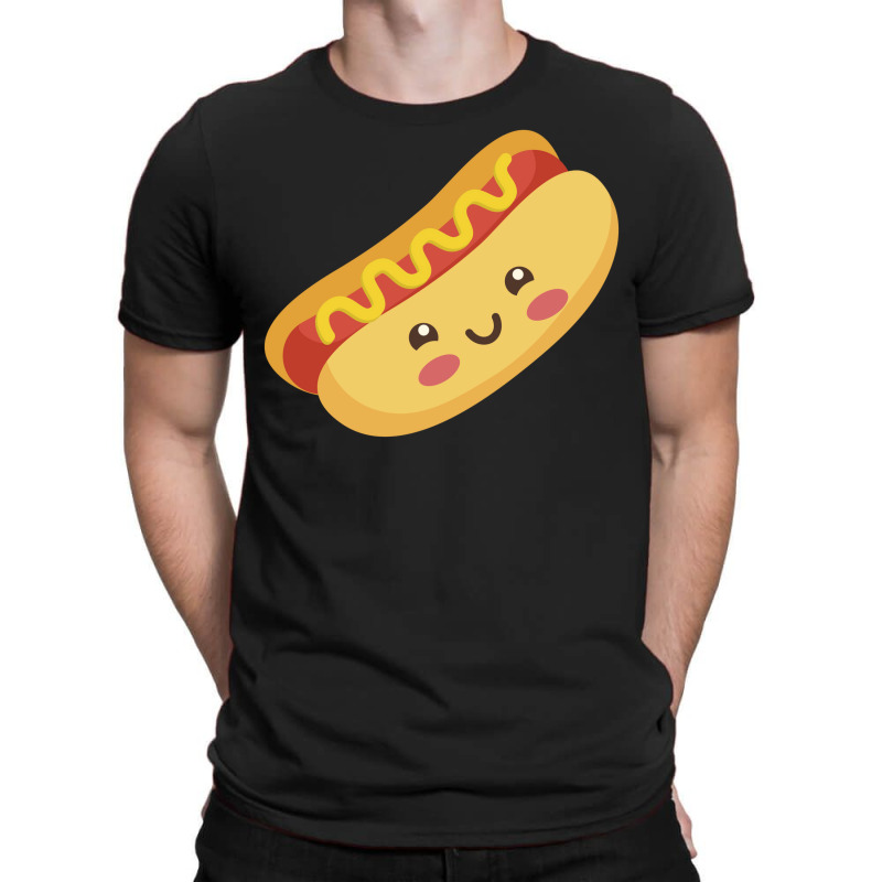 Cute Kawaii Hot Dog Girl T-shirt | Artistshot