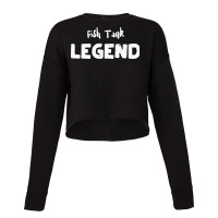 Fish Tank Legend Trending Cropped Sweater | Artistshot