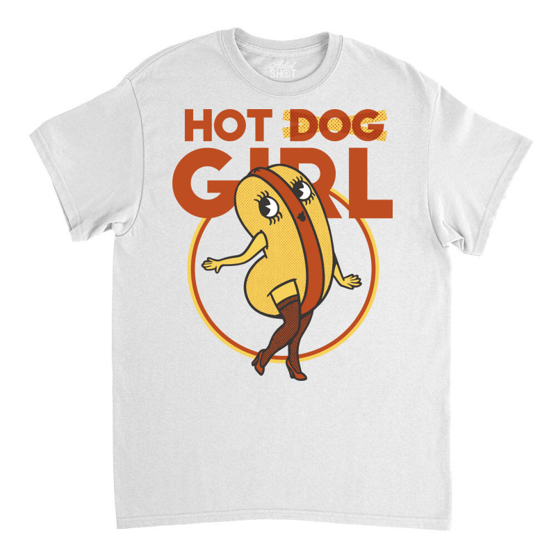 Hot Dog Girl Gift Classic T-shirt | Artistshot