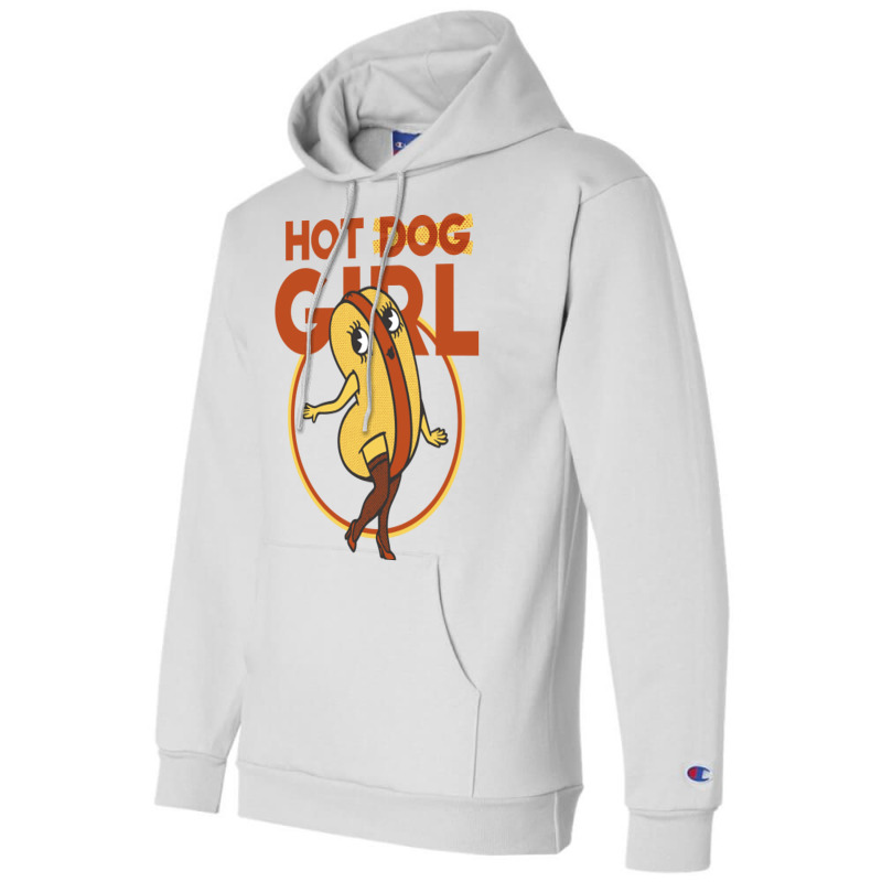 Hot Dog Girl Gift Champion Hoodie | Artistshot