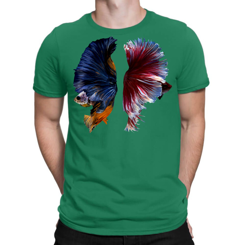 Beautiful Two Betta Fish Full Color Trending T-shirt | Artistshot