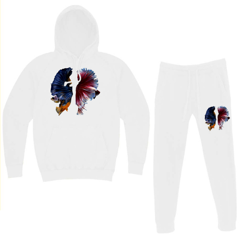 Beautiful Two Betta Fish Full Color Trending Hoodie & Jogger Set | Artistshot