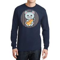 All I Need Is Hot Dogs And Cats Cool Hipster Long Sleeve Shirts | Artistshot