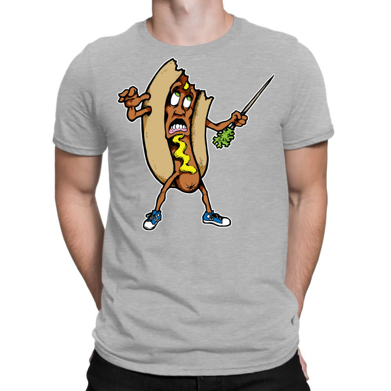 Hot Dog Man Hippie T-shirt | Artistshot