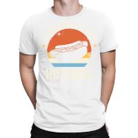 I Just Really Love Hotdogs 80s Retro Vintage Sunse T-shirt | Artistshot