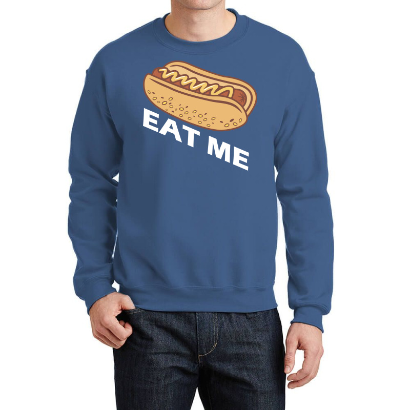 Hot Dog Eat Me Cool Crewneck Sweatshirt | Artistshot