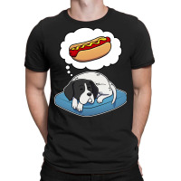 English Pointer Dreaming About Hotdogs Stars T-shirt | Artistshot