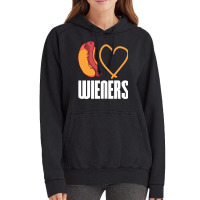 I Love Wieners Quote Vintage Hoodie | Artistshot