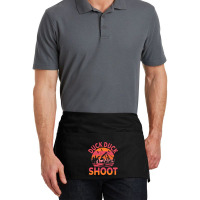 Duck Duck Shoot Hunter Hippie Waist Apron | Artistshot