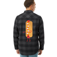 Hot Dog Monster Summer Flannel Shirt | Artistshot