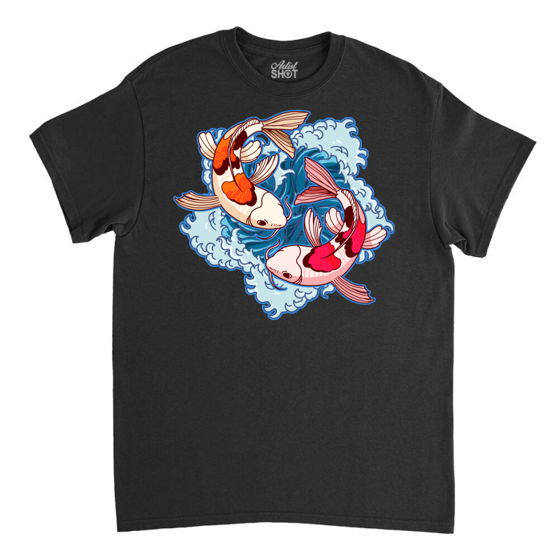 Koi Fish Japanese Tattoo Jinli Japan Coi Carp Hipp Classic T-shirt | Artistshot