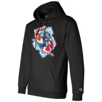 Koi Fish Japanese Tattoo Jinli Japan Coi Carp Hipp Champion Hoodie | Artistshot